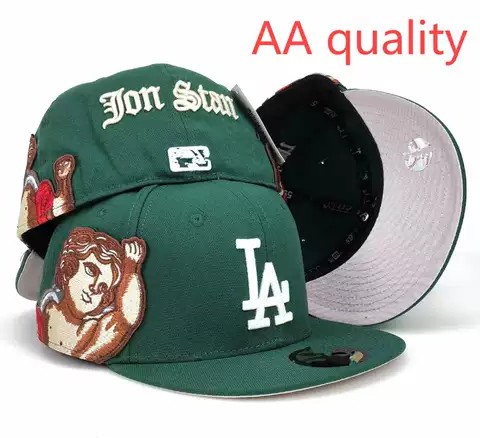 LA Angels Red Jon Stan Cherub Custom 59FIFTY — AA Quality Angle 1