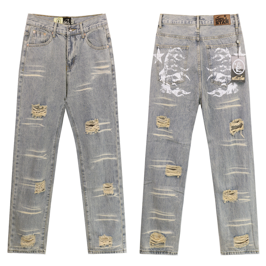 Hellstar Jeans — 8196 angle 1