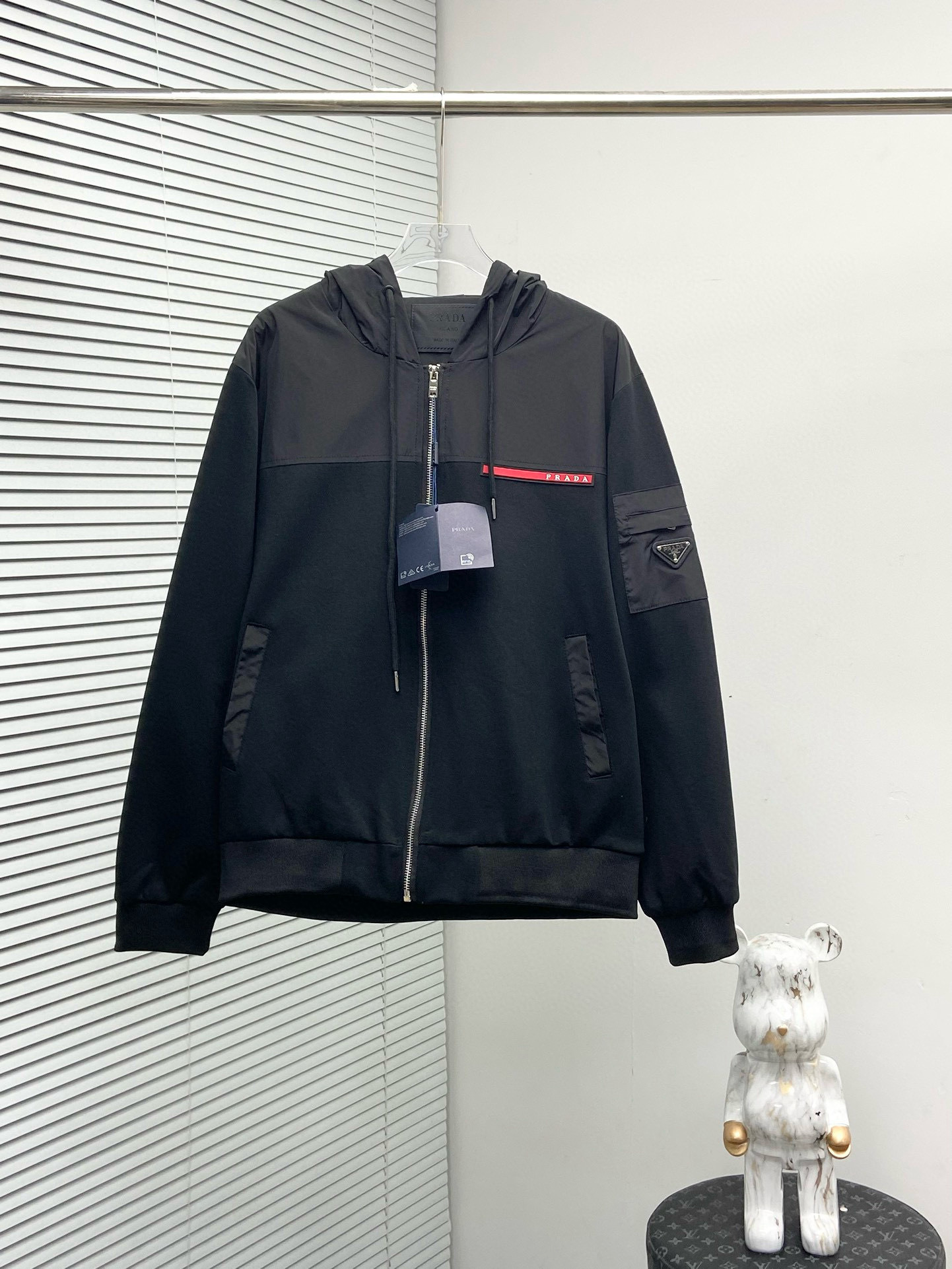 Prada Hoodie — 25ea0197 angle 1