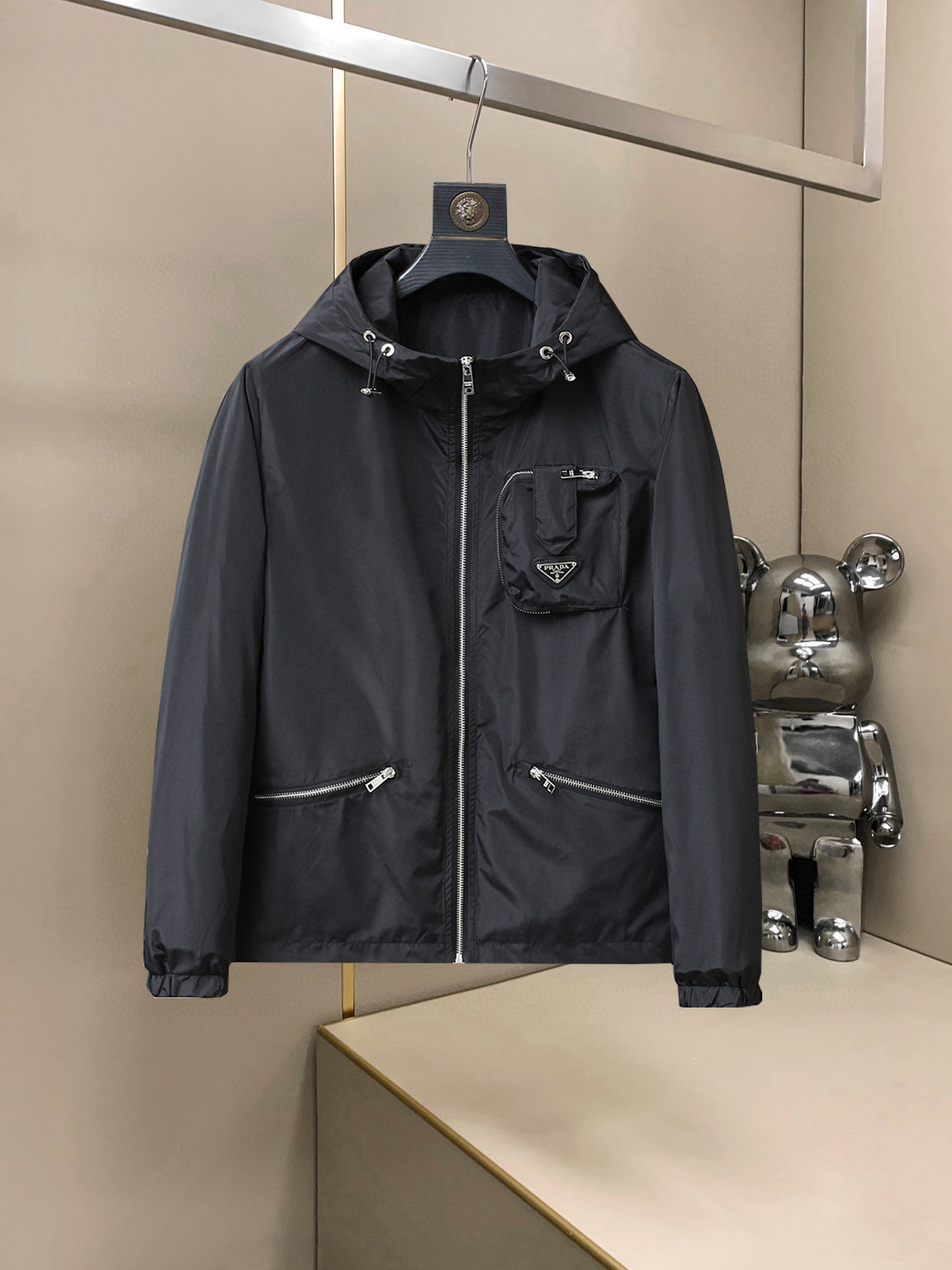 Prada Hoodie — ea0cb7cd angle 1