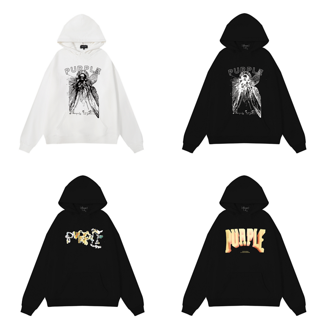 Purple Brand Hoodie — Item angle 1