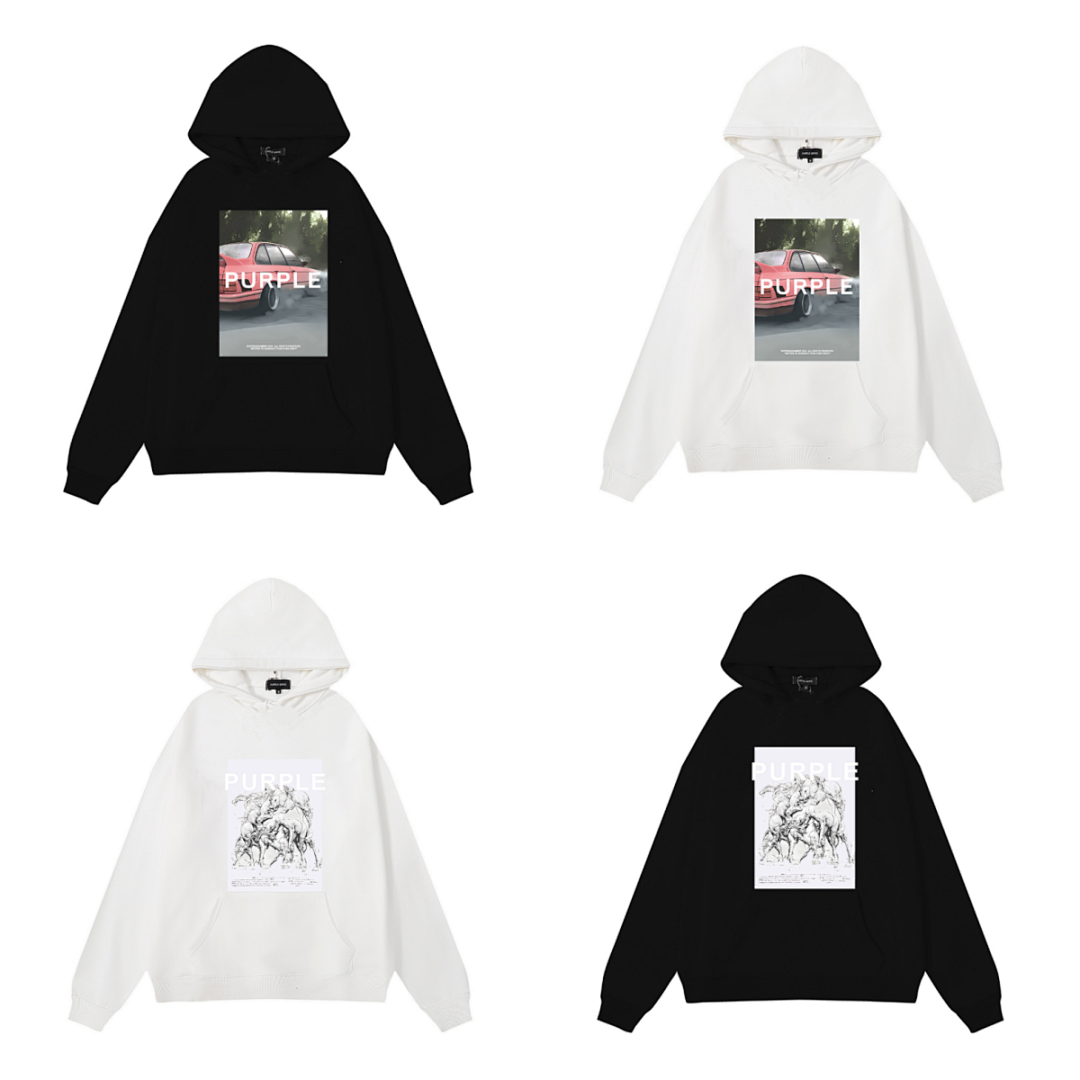 Purple Brand Hoodie — Item angle 1
