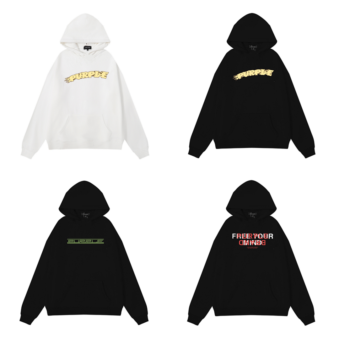 Purple Brand Hoodie — Item angle 1