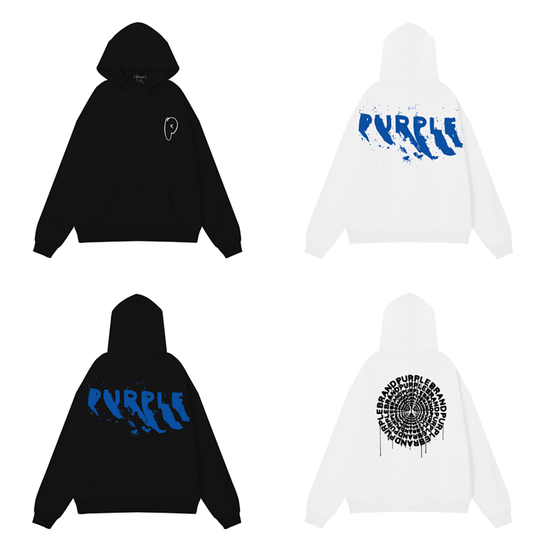 Purple Brand Hoodie — Item angle 1