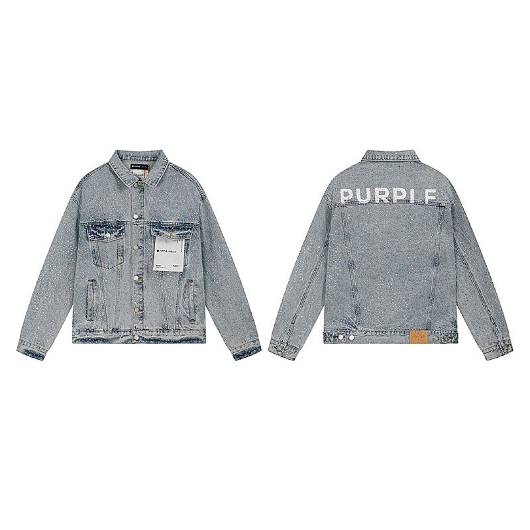 Purple Brand Jean Jacket — Item angle 1