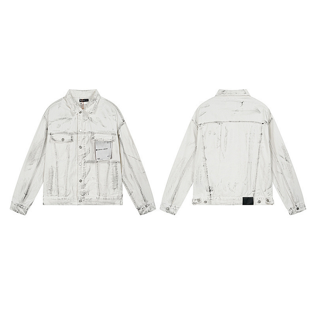 Purple Brand Jean Jacket — Item angle 1