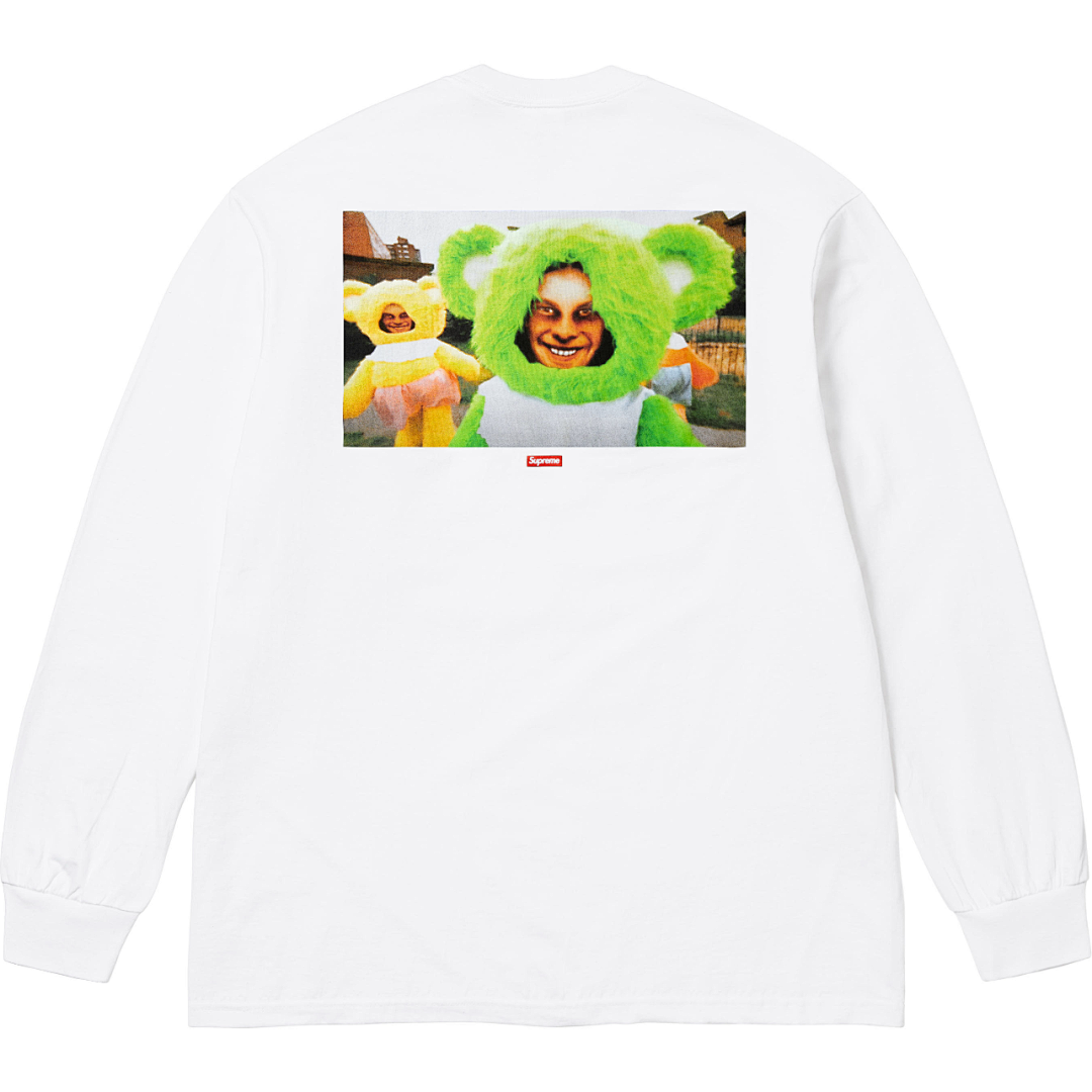 Supreme Long Sleeve — E588 (White) angle 1