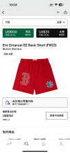 Eric Emanuel Shorts — Basic (FW23) Boston Red Sox