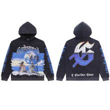 GodSpeed Hoodie — 5517 (Washed Black)