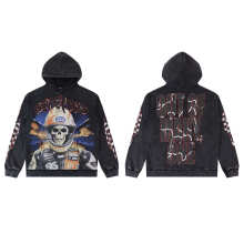 GodSpeed Hoodie — 5518 (Washed Black)