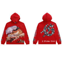 GodSpeed Hoodie — 5519 (Washed Red)