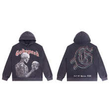 GodSpeed Hoodie — 5523 (Washed Black)