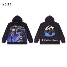 GodSpeed Hoodie — 5531 (Washed Black)
