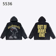GodSpeed Hoodie — 5536 (Washed Black)