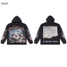 GodSpeed Hoodie — 5537 (Washed Black)