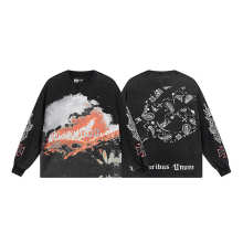 GodSpeed Long Sleeve — 1107 (Washed Black)