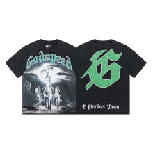 GodSpeed T-Shirt — 1038 (Washed Black)