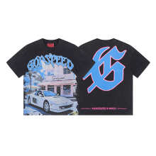 GodSpeed T-Shirt — 1070 (Washed Black)