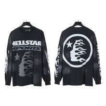 Hellstar Long Sleeve — X3-667 (Washed Black)