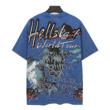 Hellstar T-Shirt — QF-951 (Blue)