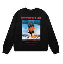 Purple Brand Long Sleeve —# Black
