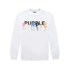 Purple Brand Long Sleeve —# White