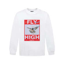 Purple Brand Long Sleeve —# White