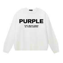 Purple Brand Long Sleeve —# White