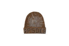SP5DER Knitted Hat — AS201 (Brown)